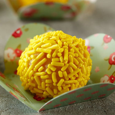 Granulado Crocante Amarelo 250g - Littlecakeshop